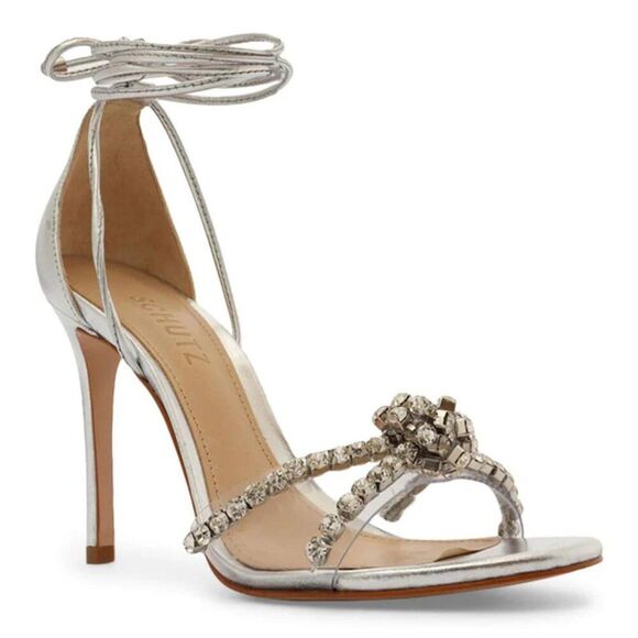 Schutz Womens Jayda Leather Dressy Heels - Picture 1 of 16